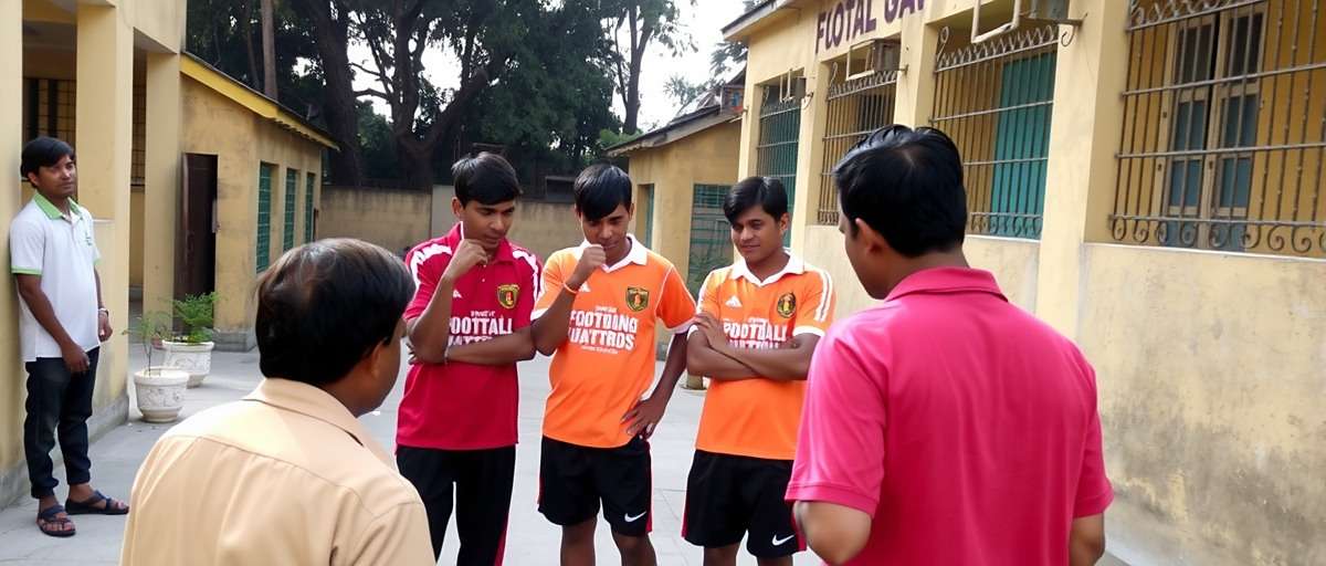 Goa Young Football Wizards - Community Meetup Goa Young Football Wizards community meetup in Mumbai with players competing in a tournament